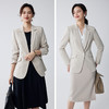 【商务休闲】罗蒙春秋款女式西服百搭舒适简约大气利落干练西服外套女 商品缩略图5