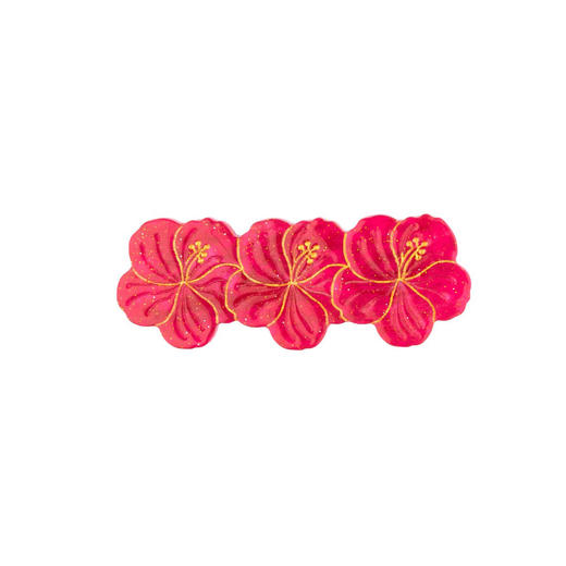 北京仓｜Coucou Suzette-Flower Power-木槿花 发夹［法国设计师］ 商品图6