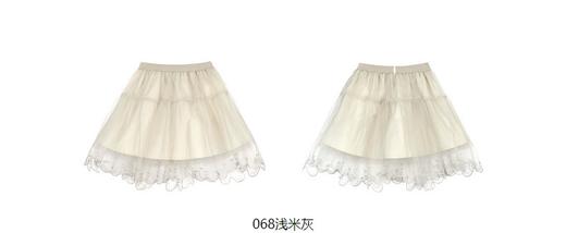 jnby  23年秋款 网纱短款腰裙  1NAD12930 商品图13