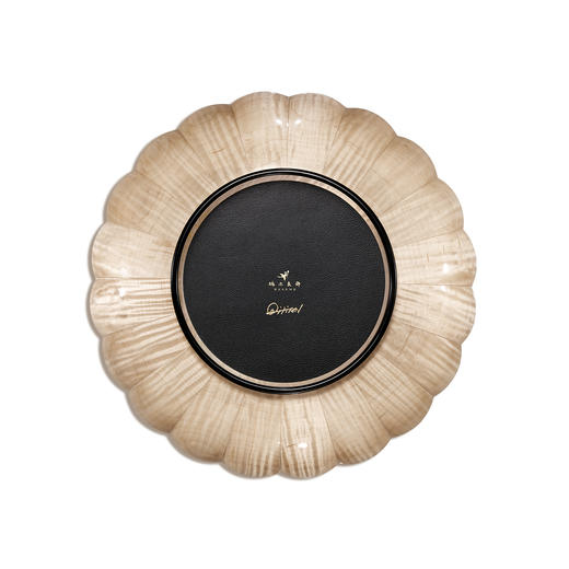 “胡人猎狮”主题木镶嵌赏盘 商品图3