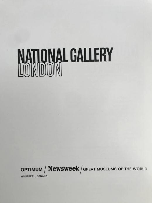 伦敦国家美术馆画集 131幅彩色插图 精装大16开 商品图3