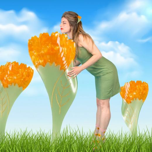 北京仓｜Coucou Suzette-Flower Power-金盏花 发抓［法国设计师］ 商品图2