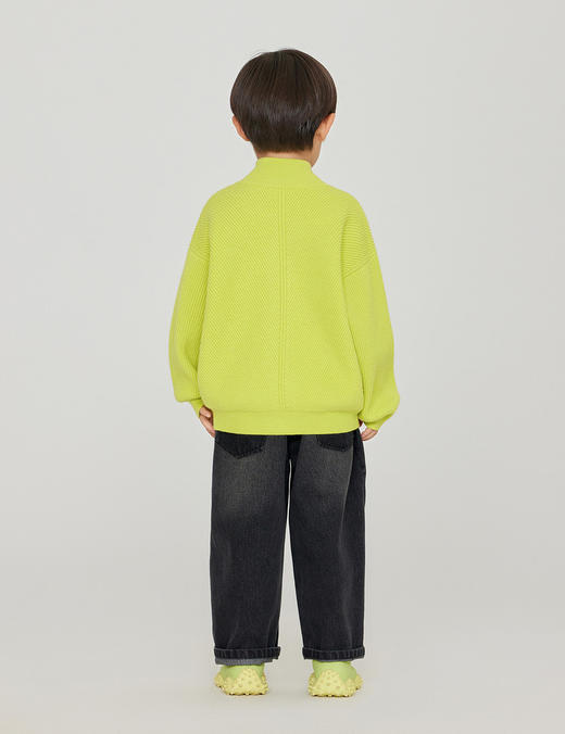 jnby   23年冬款  短款开襟毛衫 1N0311050 商品图5