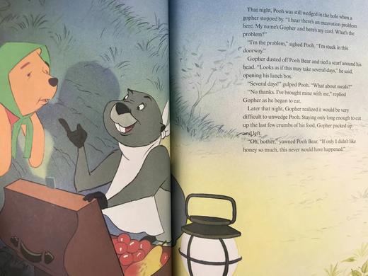 小熊维尼历险记 约50幅彩色插图 精装大16开 商品图11