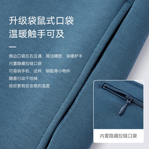 十如仕暖燚绒空气棉保暖卫衣-LS05-01 商品图8