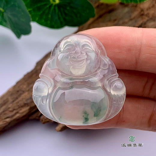派瑞翡翠 翡翠佛 糯种 飘花 商品图1