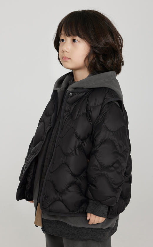 jnby  23年秋款  俩件套可拆多穿轻薄短款羽绒服  1N9C23210 商品图3