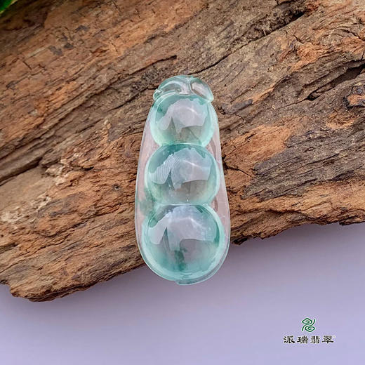 派瑞翡翠 翡翠挂件 冰种 飘花 商品图1