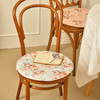 法式玫瑰椅垫家用四季通用中式实木加厚餐椅防滑圆形座垫 商品缩略图1