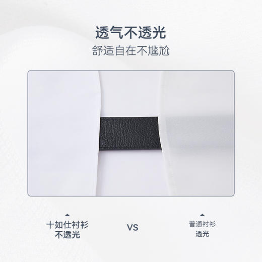 十如仕小方领高级提花100支长袖衬衫-元龙39系列-504-01/02 商品图12