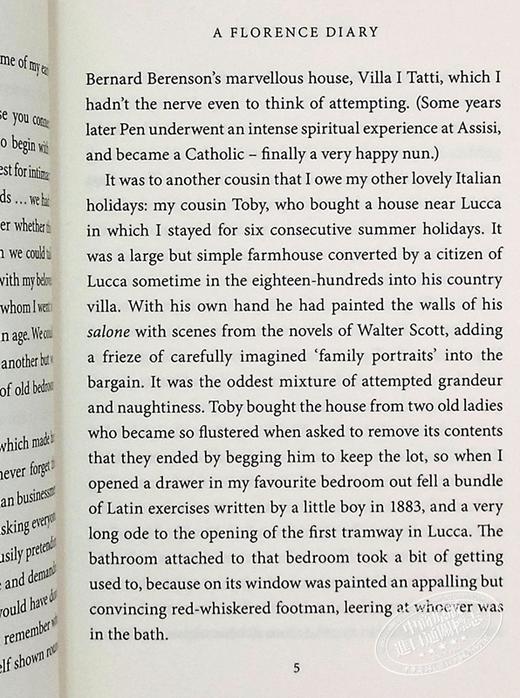 【中商原版】戴安娜 阿西尔 佛罗伦萨日记 A Florence Diary 英文原版 Diana Athill 旅游度假日记 商品图6
