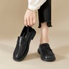 ZHR厚底乐福鞋2023秋季新款英伦风法式小皮鞋jk一脚蹬单鞋ins女鞋 商品缩略图3
