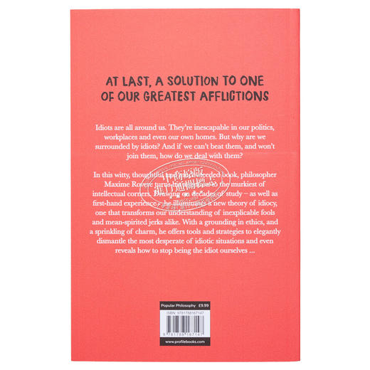 【中商原版】如何与白痴打交道 并停止陷入自我困境 How to Deal With Idiots 英文原版 Maxime Rovere David Bellos 商品图1