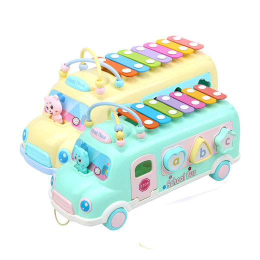 【适合6个月+】益智八音手敲琴宝宝二合一琴乐器婴幼儿童音乐玩具1敲琴 商品图4