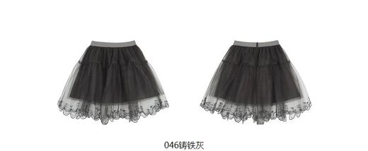 jnby  23年秋款 网纱短款腰裙  1NAD12930 商品图14