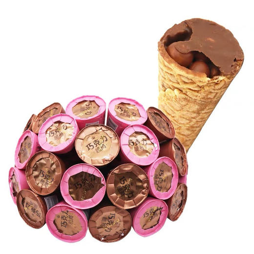 卡仕伽雪顶可可脆筒牛乳巧克力味72克 商品图4