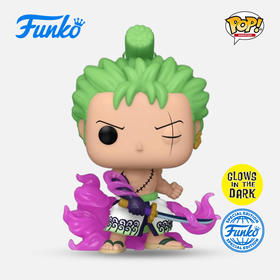Funko POP One Piece Zoro海贼王索隆与阎魔限定夜光款手办摆件 65028