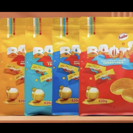 阿硕夫拉丝饼焦糖味420g 商品图0