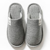 秋冬季亚麻拖鞋包头家居情侣室内地板月子男女防滑软底棉拖鞋家用 商品缩略图8