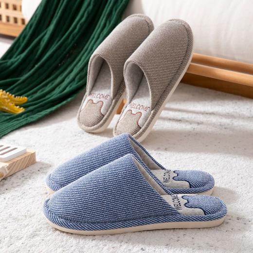 情侣棉拖鞋男女款 秋冬季加厚底防滑防寒保暖家居鞋 男士冬天拖鞋 商品图6
