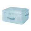 EACHY被子收纳袋子大容量棉被袋衣服衣物整理袋长56*宽42*高24CM蓝 商品缩略图0