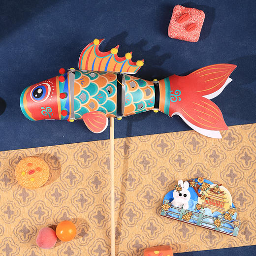 2023年新品兔欢喜迎中秋节手工盒子非遗手工 商品图8