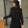2023秋季新款短款皮衣外套女韩版螺纹领宽松水洗PU皮夹克 商品缩略图4