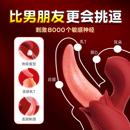 【谜姬】舌舞恋曲-吮吸款舌头 商品图0