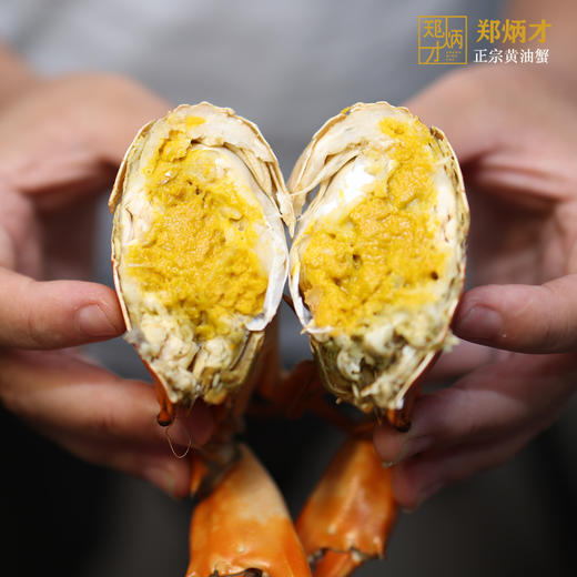 郑炳才有机黄油腌蟹 南沙地标产品 顺丰配送 6只/箱 商品图3