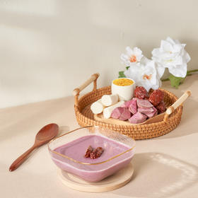 紫薯山药红枣糊