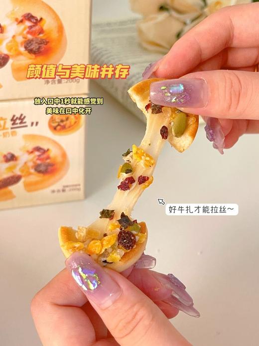 //【一町無二牛轧糖坚果披萨小饼】💥怎么这么好吃😋❗一款几种坚果跟果脯搭配的坚果小饼🙀🙀 ✅独立包装 方便携带 ✅营养丰富 口感酥脆 ✅绵密拉丝 奶香浓郁 商品图6