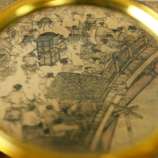 《北宋双绝》千里江山图+清明上河图， 钞券纸打造 含珍贵邮票册 商品图4