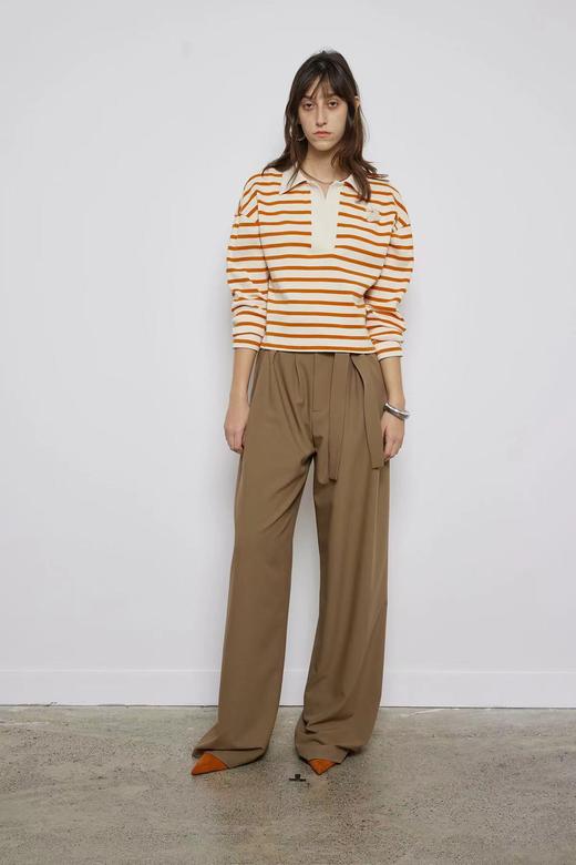 独角兽条纹打底衫 商品图0