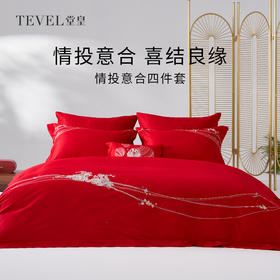 10楼堂皇  婚庆四件套-情投意合 吊牌价2590-2790元  活动价699-739元