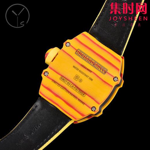 【贵重物品 真陀飞轮机】YS理查德米勒 里查德米尔红土RM27−03 陀飞轮腕表 咆哮的公牛 商品图6
