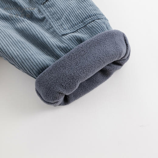 马克珍妮冬装新款 男童城市户外灯芯绒加绒工装裤 儿童裤子231972 商品图4