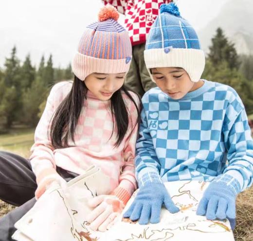 (包邮)heybetter儿童抱耳帽+手套套装（四种颜色） 商品图0