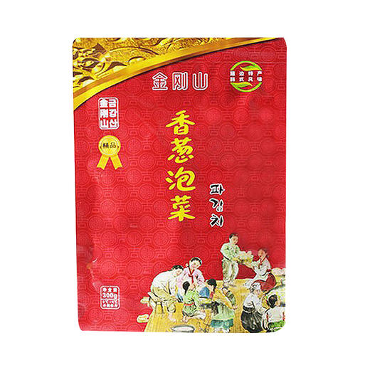 【直播专享】金刚山香葱泡菜300g*袋 拍一发三 包邮 商品图4