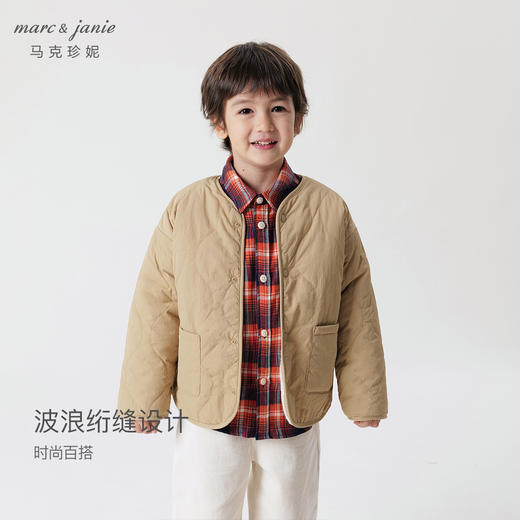 【三防】马克珍妮冬装新款 男童女童加绒保暖棉衣外套 231169 商品图2