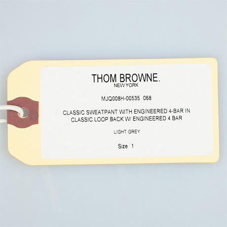 【超惠秒】THOM BROWNE 汤姆·布朗 男女通款 侧边条纹抽绳运动休闲长裤 11580 商品图7