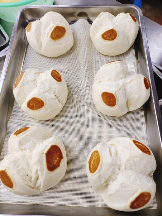 奶香开花大馒头2个 商品图0