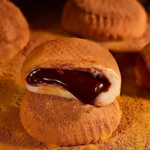 【一口就爱上的小福团！醇香诱惑爆浆流心】一口咬下，生巧脆香，丝滑绵柔，甜而不腻。巧克力生巧福团雪媚娘，网红和风糯叽叽点心健康 商品图2