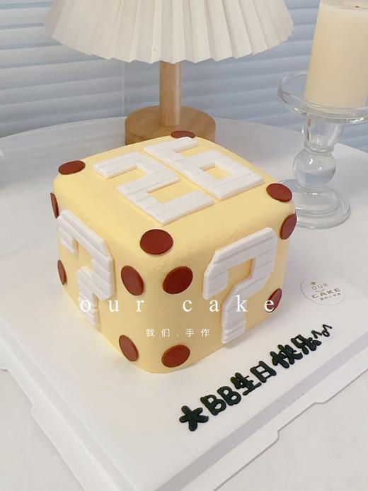 马里奥问号数字蛋糕-低糖处理无添加 商品图2
