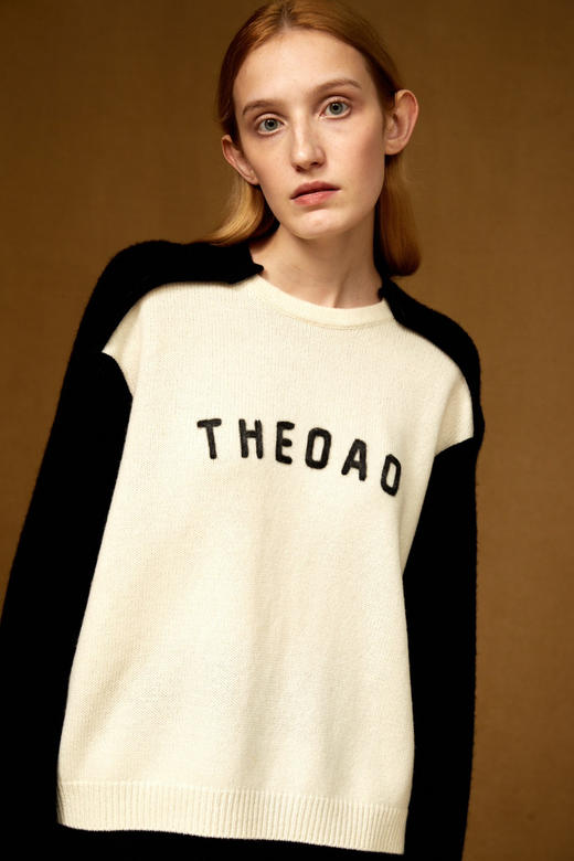 异形拼接袖毛衫 商品图5