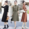HR-GJC2380新款假三件套连衣裙女装时尚气质女装 商品缩略图0