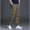 春秋冬季多口袋工装裤男宽松大码户外运动长裤纯棉工作服休闲裤子 商品缩略图2