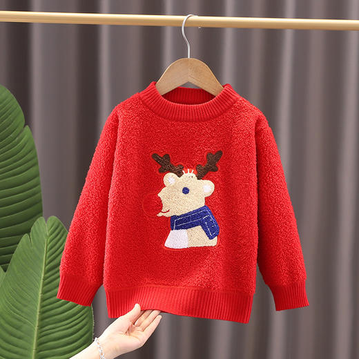 【圣诞秋冬季款！】秋冬款童装，加绒加厚，温暖呵护宝贝肌肤，一秒钟成为人群聚焦的焦点！lm 商品图0
