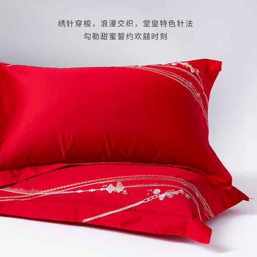 10楼堂皇  婚庆四件套-情投意合 吊牌价2590-2790元  活动价699-739元 商品图2