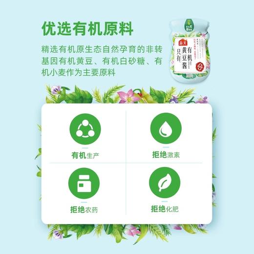 72小时发出【1瓶包邮】海天有机黄豆酱360g 商品图1