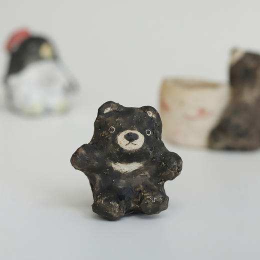 中国 peiyun 小动物摆件 粗陶手工制作 商品图5